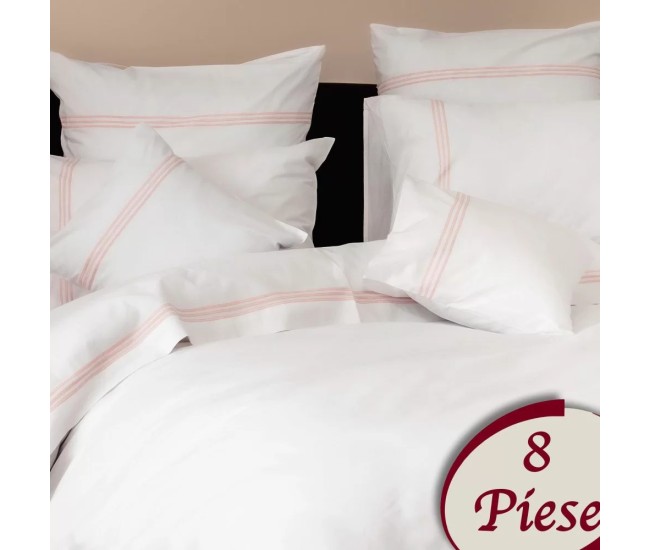 Lenjerie de pat bumbac 100% 8 piese (8pcs9) Lenjerie de pat bumbac 100% 8 piese (8pcs9)